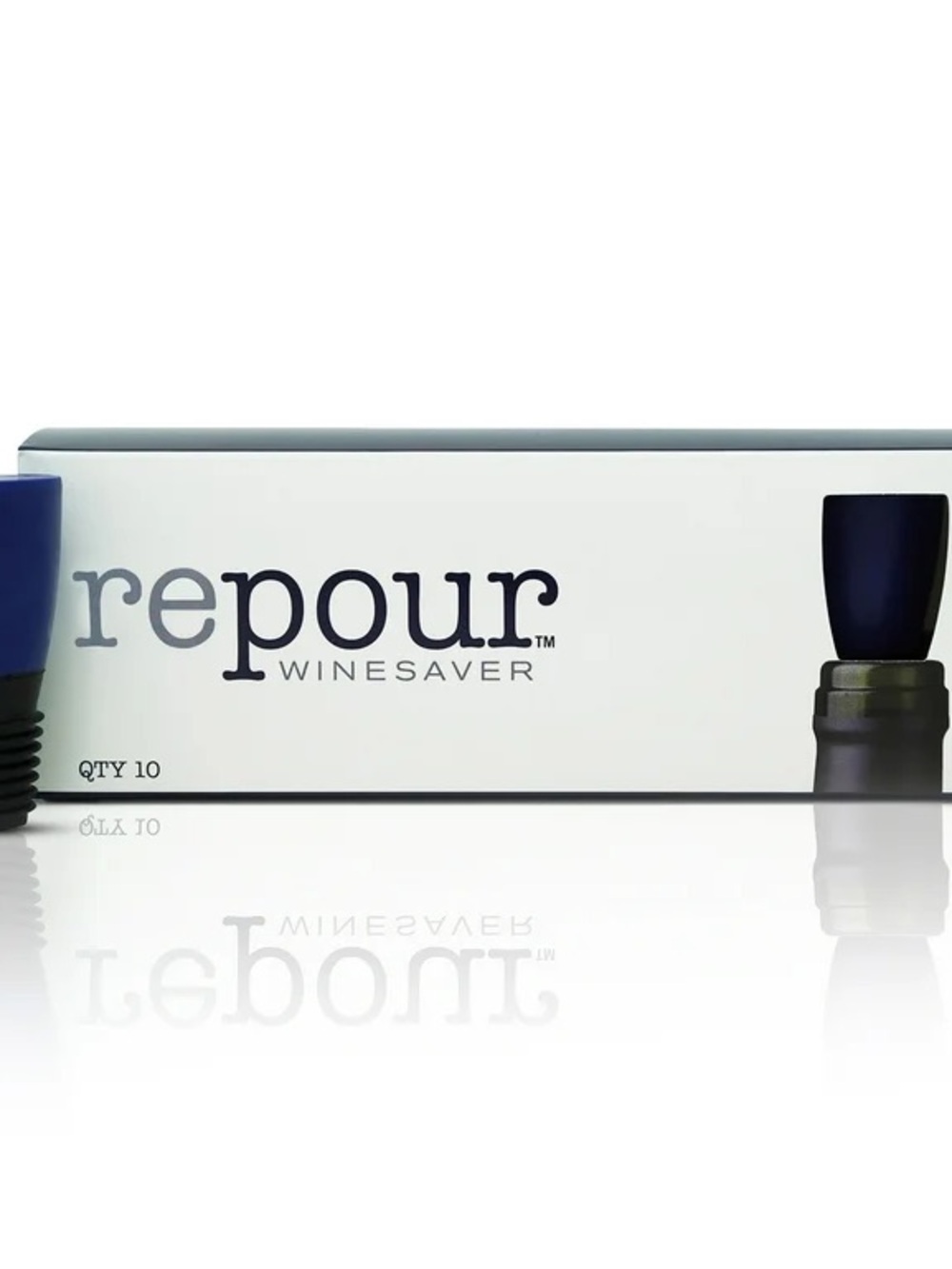 NEW Repour Wine Saver & Stopper - Remove Oxygen & Preserve - 10 Pack